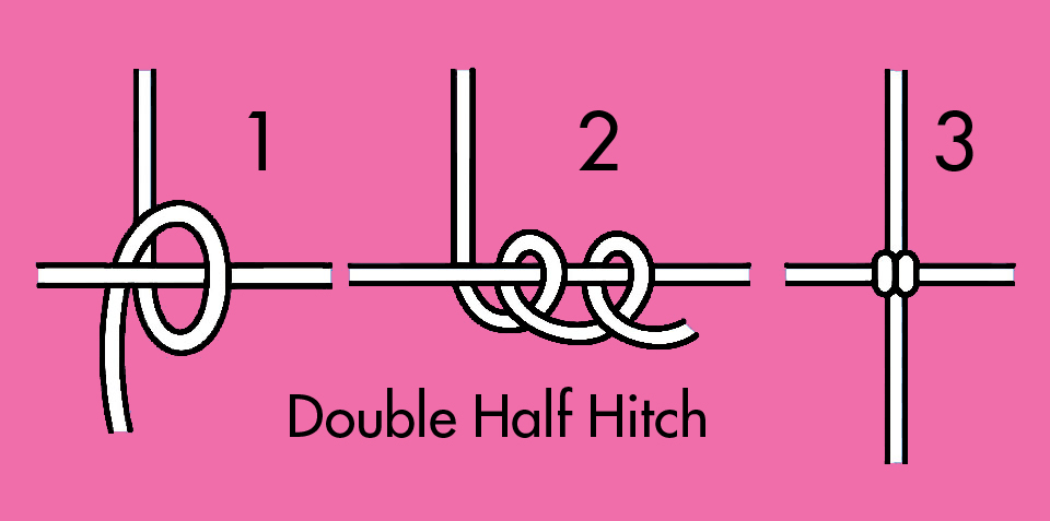 Half hitch, knot
