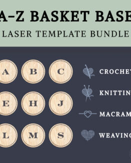 Monogram Basket Base Set